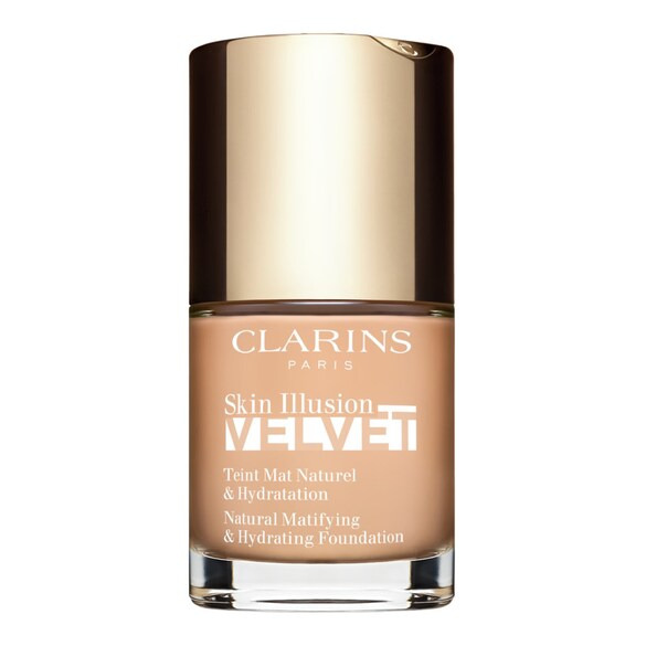 Skin Illusion Velvet - Fond de Teint Mat Naturel i hidratacija, CLARINS