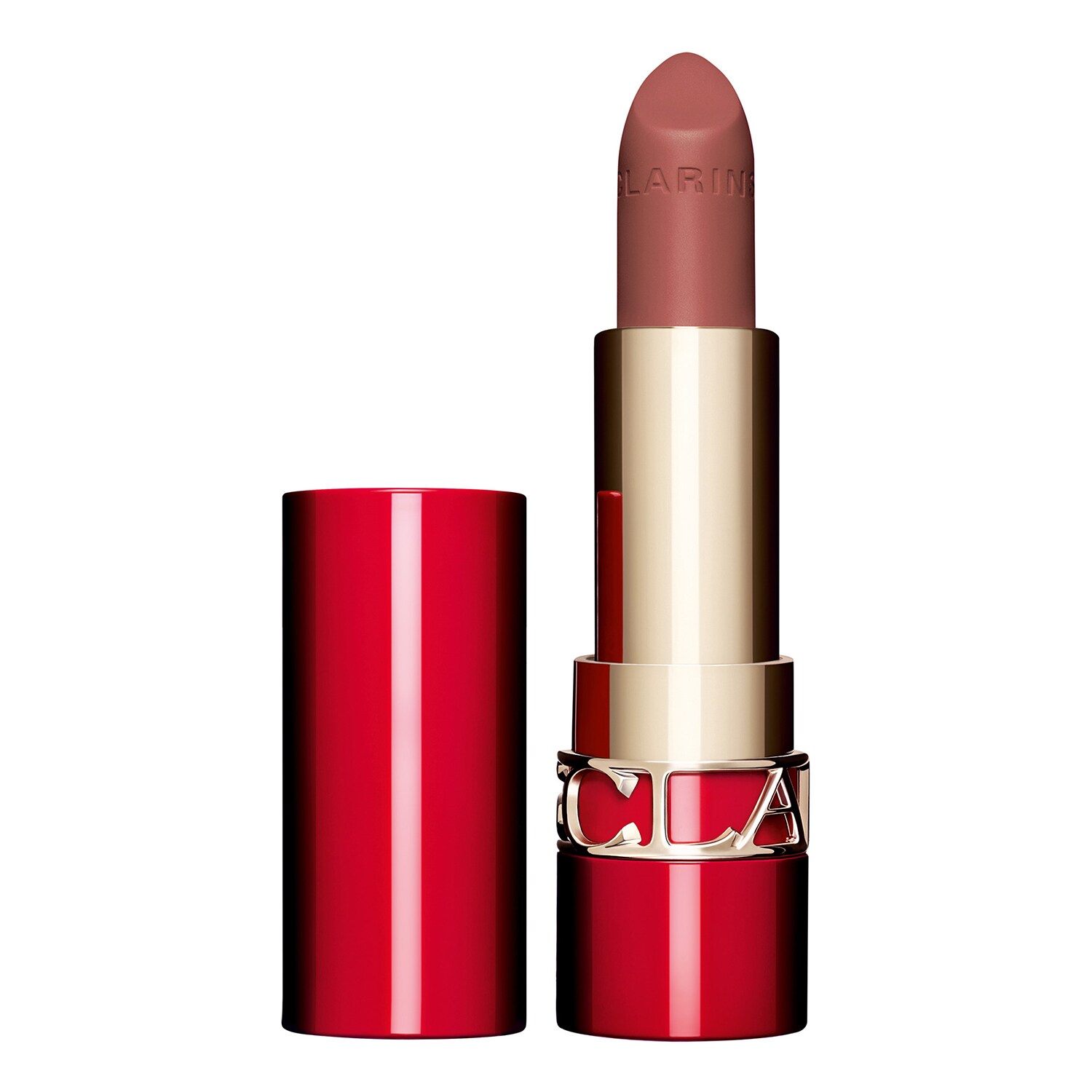 CLARINS Joli Rouge Velvet rtěnka v barvě Soft Berry