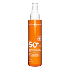 Spray solar l&aacute;cteo - Muy alta protecci&oacute;n spf 50+, Clarins