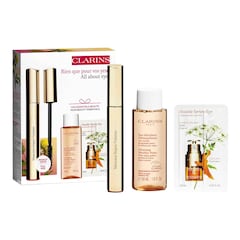 Set de m&aacute;scara y rutina para ojos - M&aacute;scara de pesta&ntilde;as + agua micelar, Clarins
