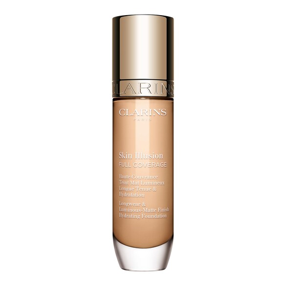 Skin Illusion Full Coverage - Dugotrajni mat puder visoke pokrivnosti, CLARINS