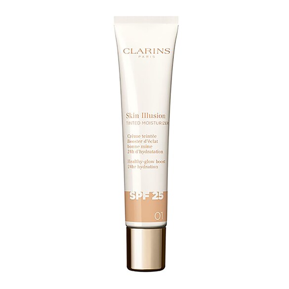 Skin Illusion Tinted Moisturizer SPF 25 - Tonirana krema za blistavu kožu, CLARINS