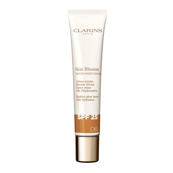 Skin Illusion Tinted Moisturizer SPF 25 - Tonirana krema za blistavu kožu, CLARINS