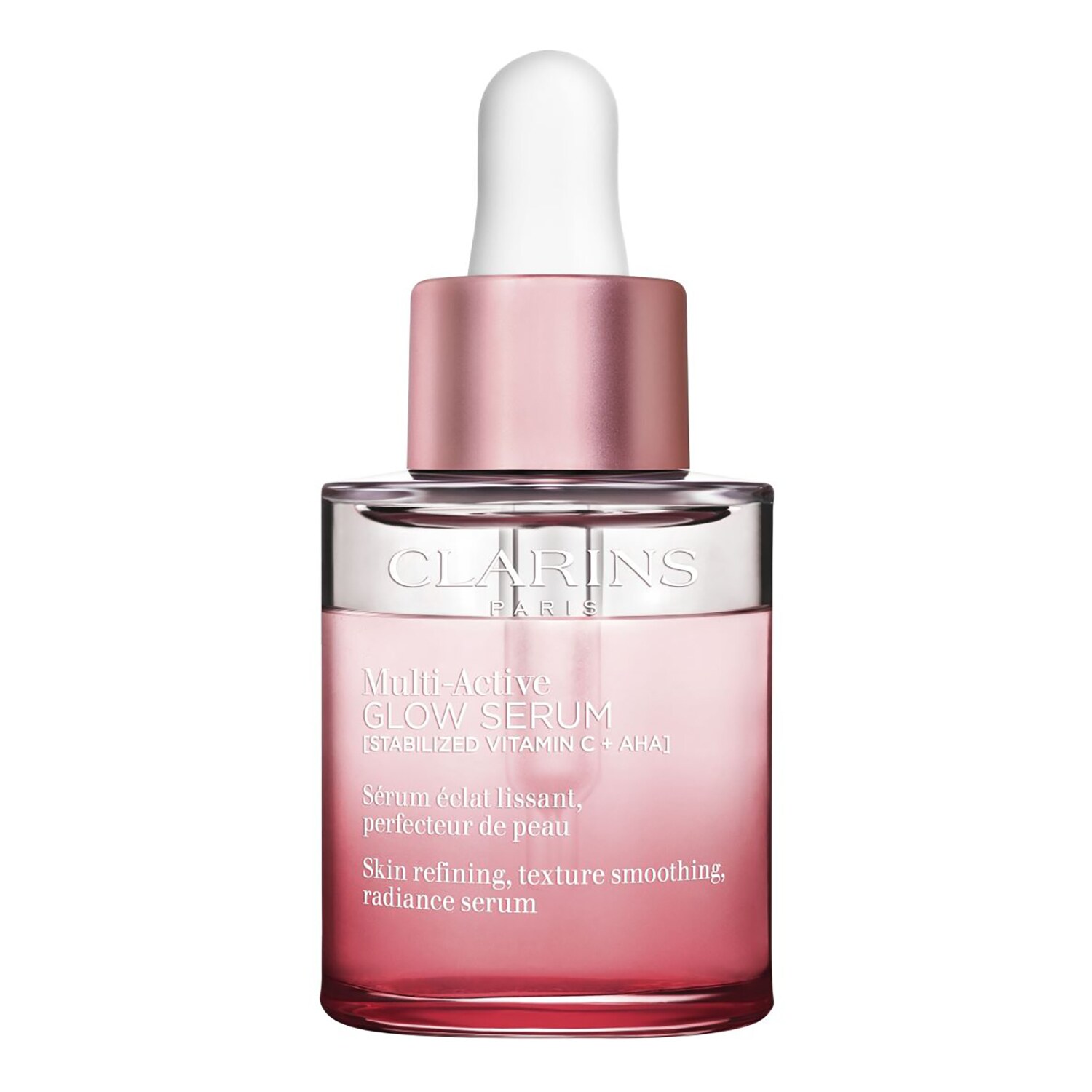 Clarins MULTI-ACTIVE SERUM dvoufázové sérum, které zvyšuje lesk, vyhlazuje pleť a vyrovnává tón pleti 30 ml