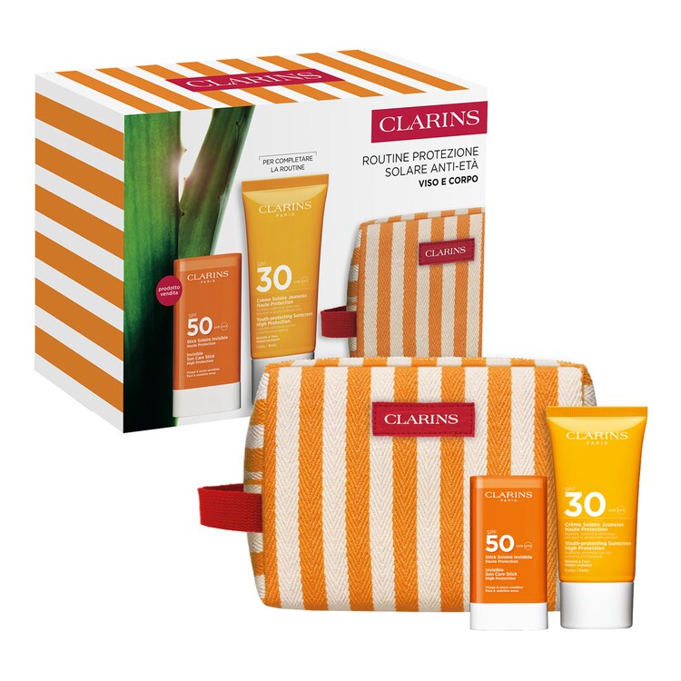 Routine protezione solare - Cofanetto solare viso e corpo