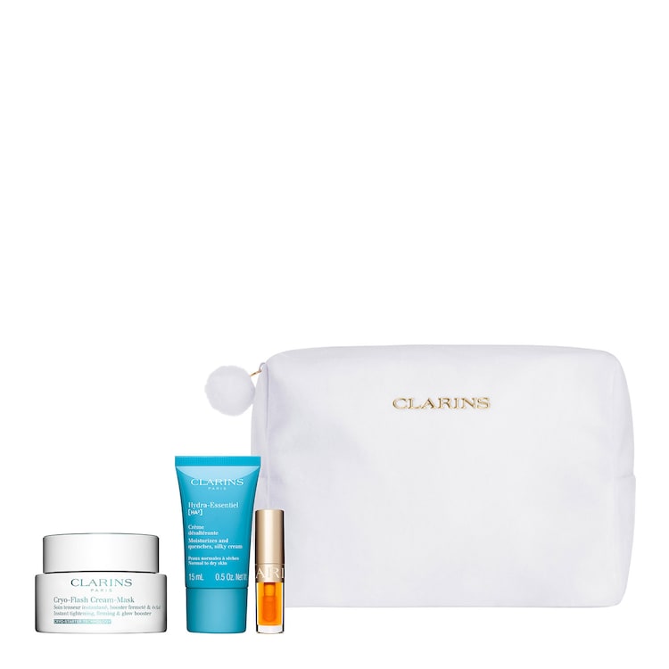 Coffret Cryo-Flash Masque-Crème - Masque effet lift immédiat fermeté & éclat