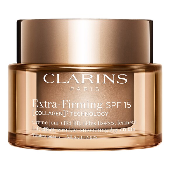 Clarins Crema Extra-Firming Jour Spf15 Giorno Antirughe Per Tutti I Tipi Di Pelle - Ricarica 50 Ml - Immagine 12