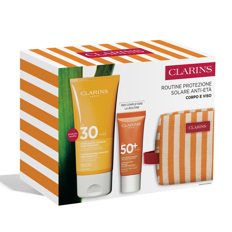 Routine protezione solare - Cofanetto solare corpo e viso