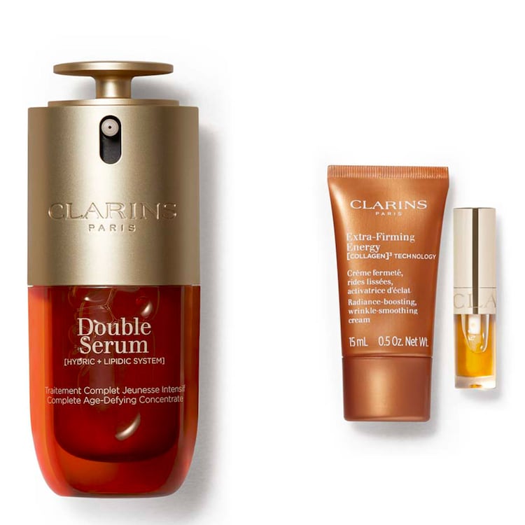  Coffret Soin Anti-âge - Double Serum & Extra-Firming Energy