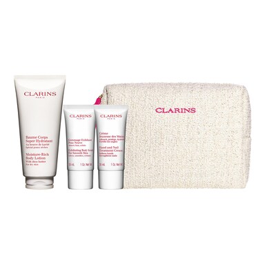 CLARINS - Coffret Soin Corps Hydratant & Exfoliant