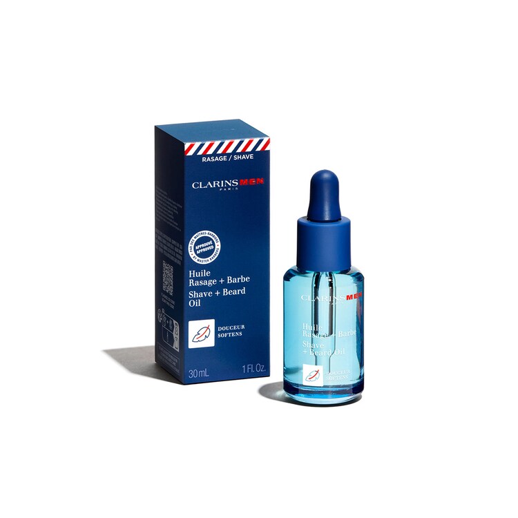ClarinsMEN Shaving + Beard Oil - Olejek do golenia + pielęgnacja brody 