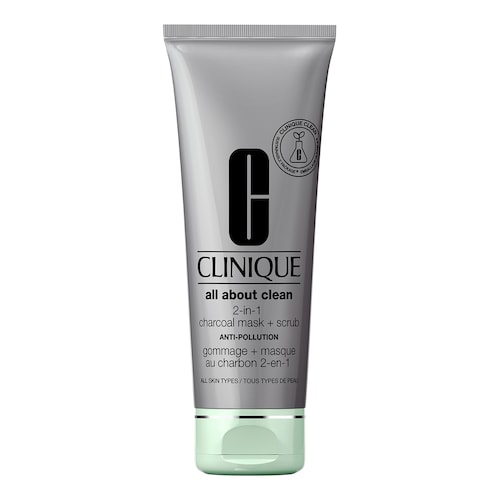 CLINIQUE - All About Clean 2-in-1 Charcoal Mask + Scrub