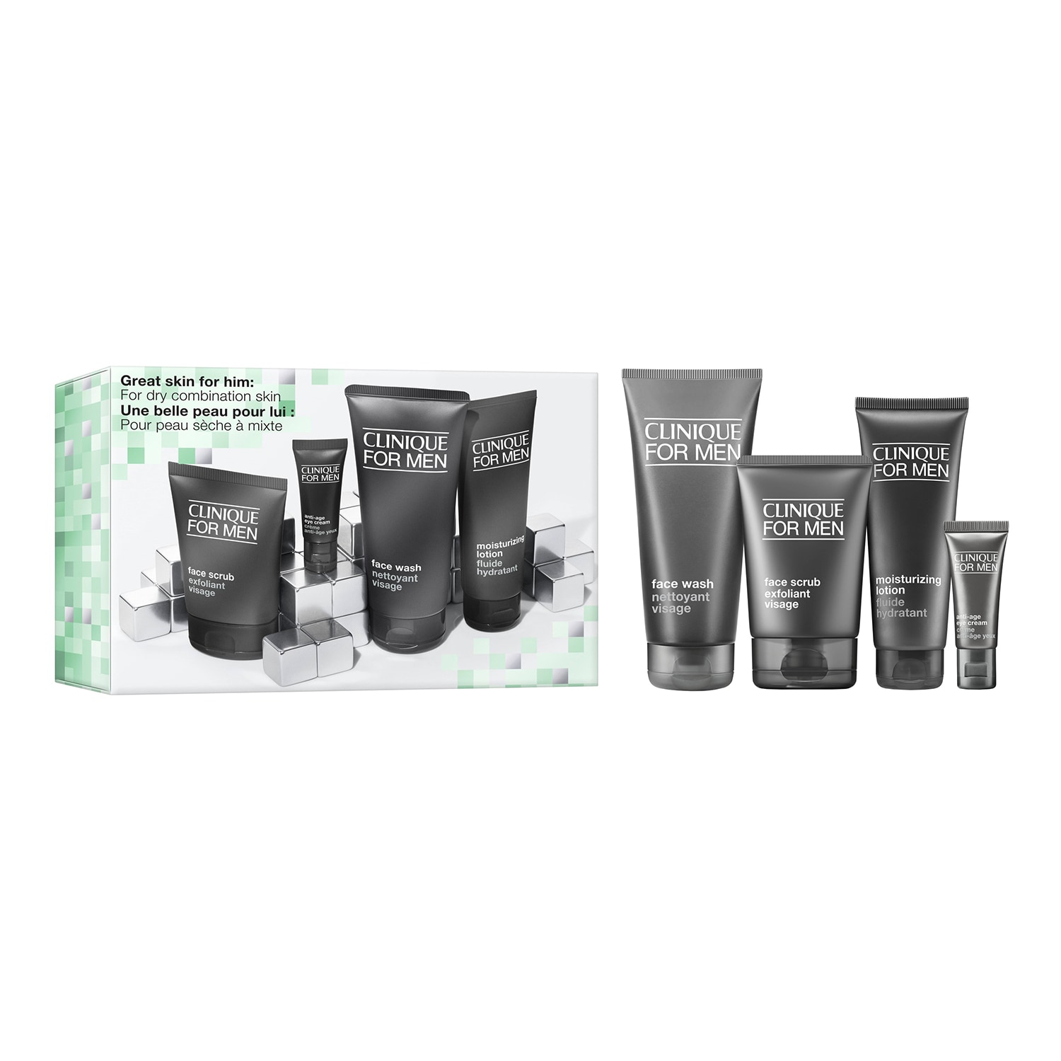 For Men™ Skincare Dry Combination Skin Types