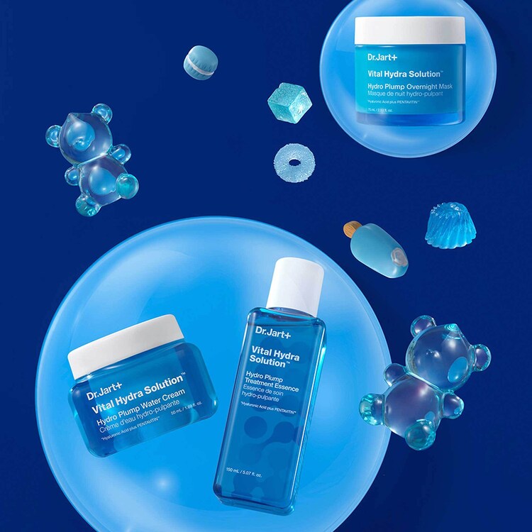 Vital Hydra Solution™ - Máscara de noite hidratante preenchedora Hydro-Plump