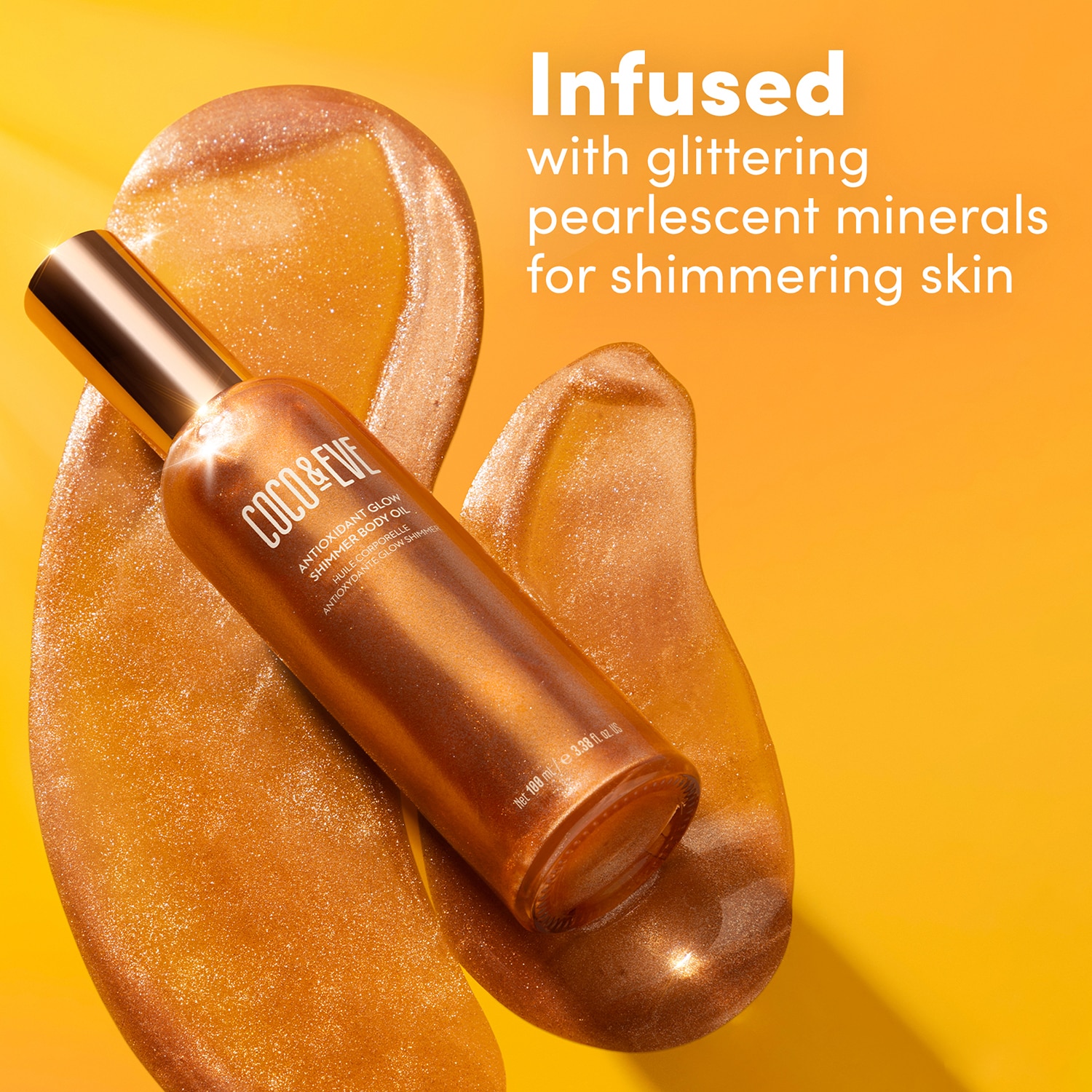 Sunny Honey Antioxidant Glow Shimmer Body Oil
