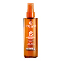 Olio Secco Superabbronzante Idratante Media 15, COLLISTAR