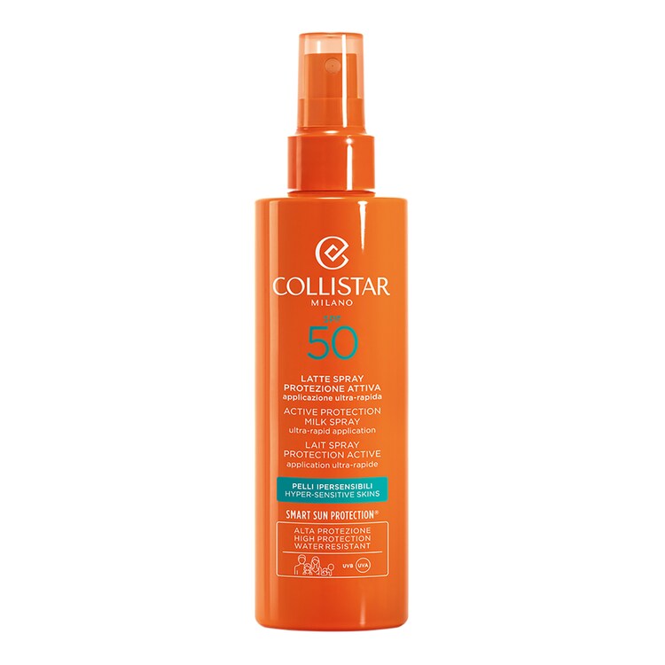 Latte Spray Protezione Pelli Ipersensibili SPF 50 - Crema solare viso e corpo