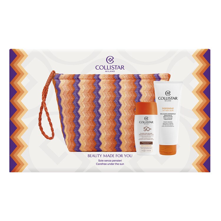 Kit Sun Lover - Fluido Viso Solare Anti Macchia e Balsamo Doposole