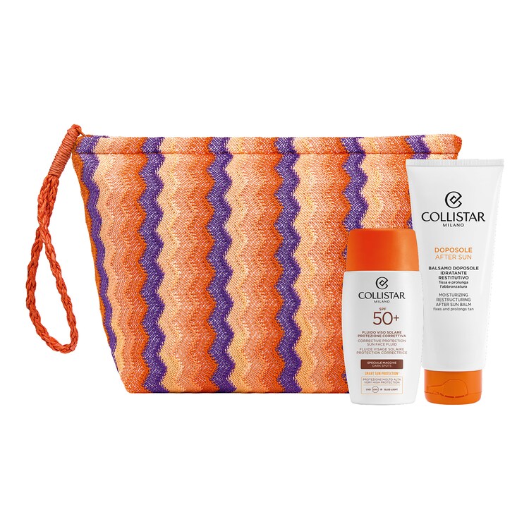 Kit Sun Lover - Fluido Viso Solare Anti Macchia e Balsamo Doposole