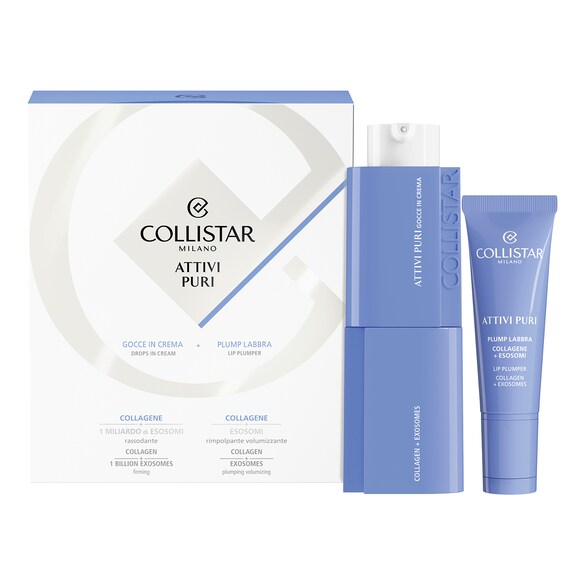 Collistar - Set Gocce In Crema Collagene+quick Fix - Attivi Puri - set Gocce In Crema Collag+quick - Donna - Immagine 1