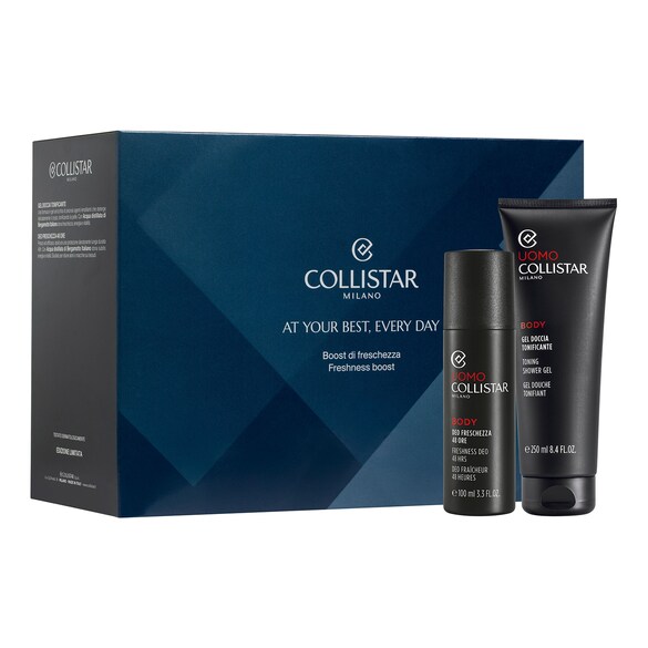 Collistar - Set Man - Gel Doccia Tonificante + Deo Freschezza - xmas26 Man Gel Doccia+deodorante - Donna - Immagine 1