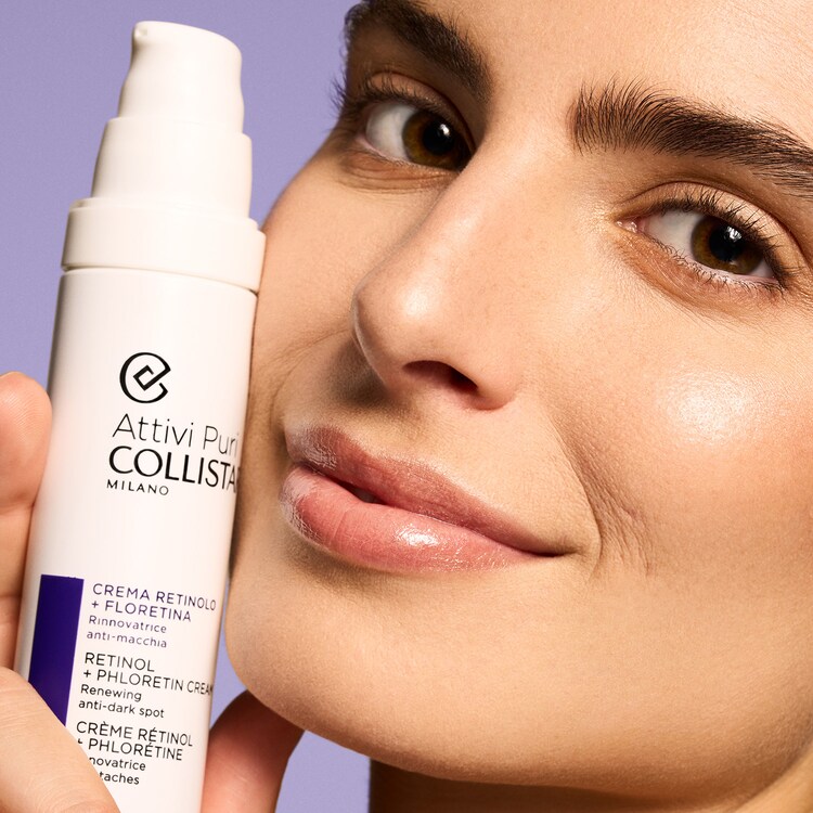 Attivi Puri Crema Retinol + Floretina - Restauración antimanchas