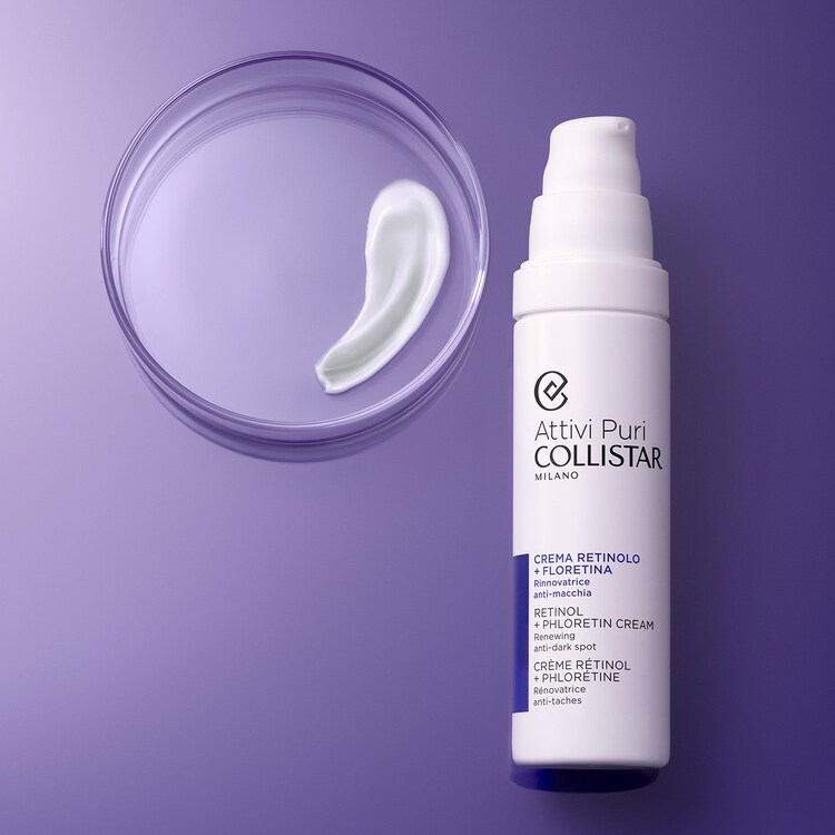 Attivi Puri Crema Retinol + Floretina - Restauración antimanchas