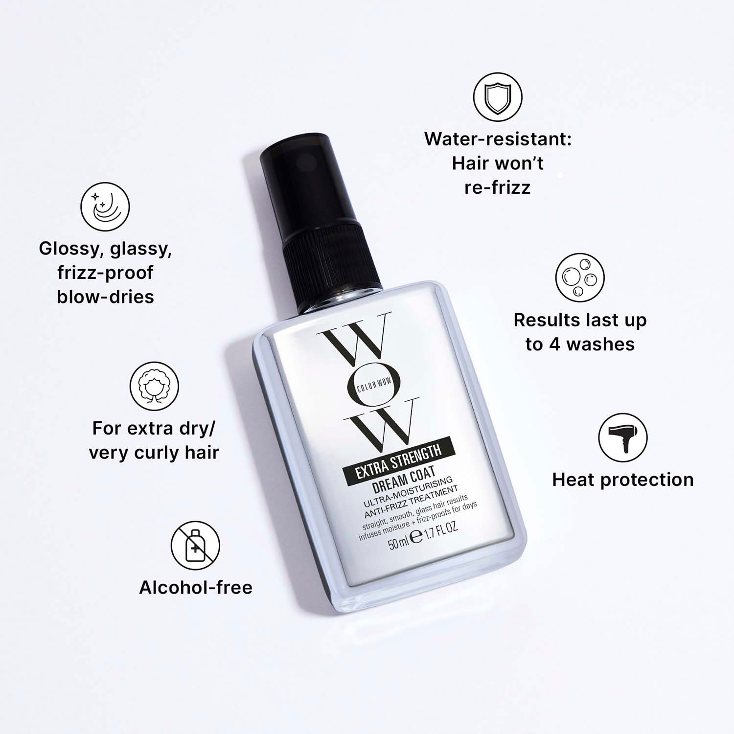 Sleigh Frizz Merry Mini Travel Size Extra Strength Dream Coat