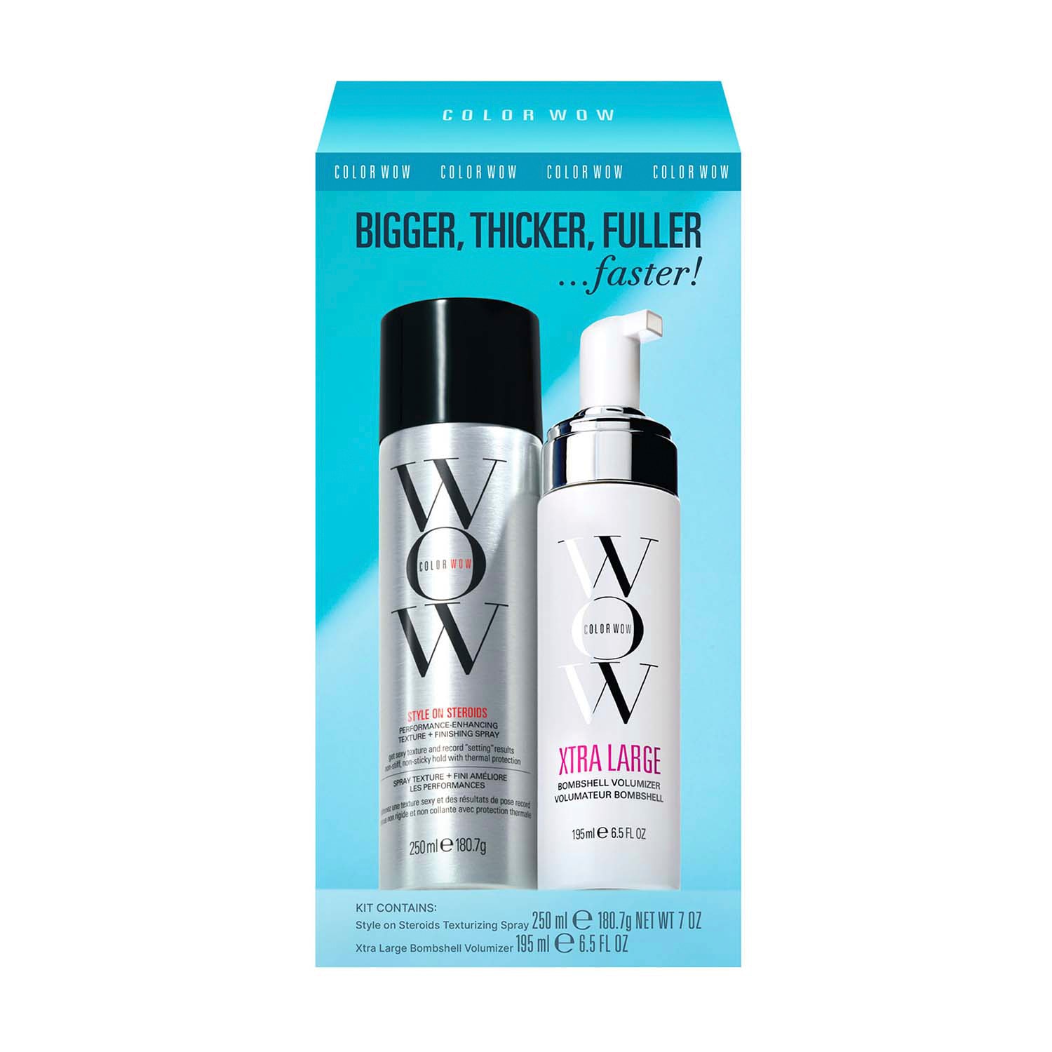 BIGGER, THICKER, FULLER…FASTER