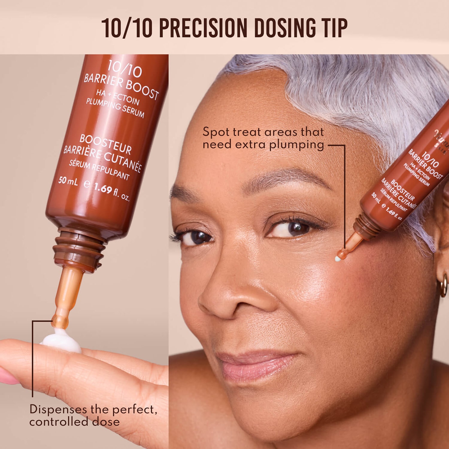 10/10 Barrier Boost HA + Ectoin Plumping Serum