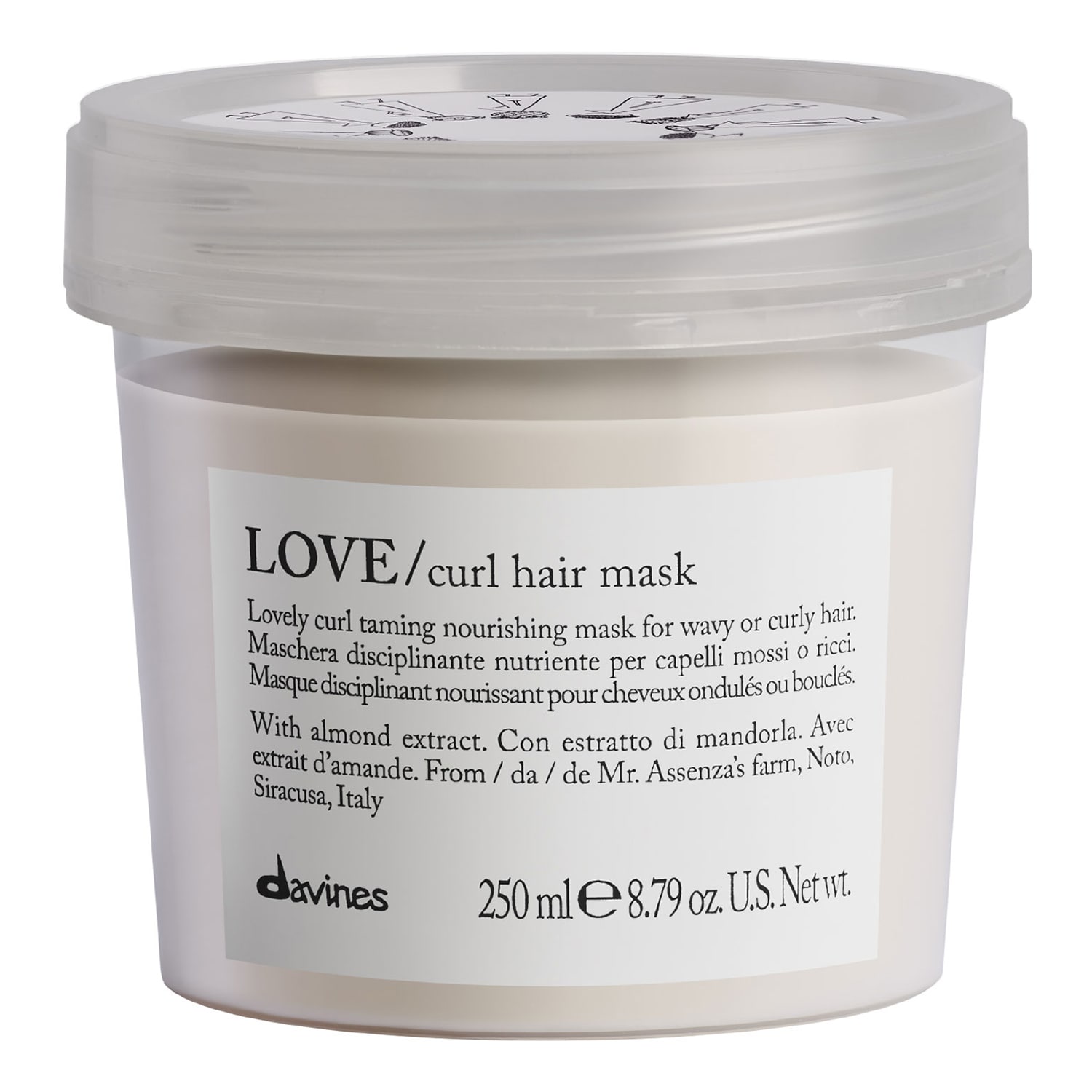 LOVE CURL Mask