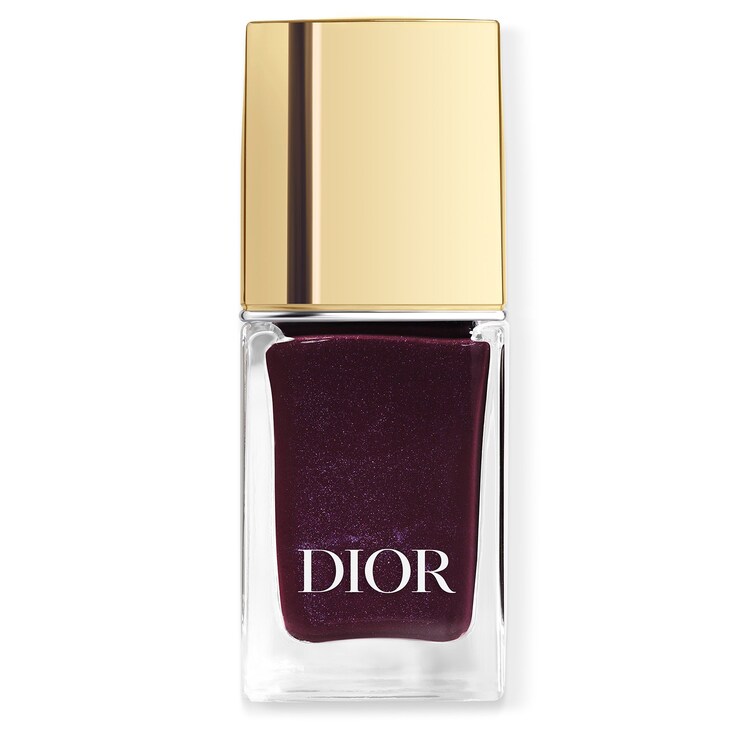 Dior Vernis  - Plum Nail Lacquer and Glittery Top Coat in Limited Edition