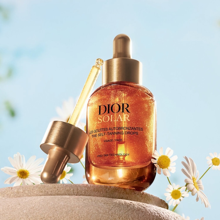 Dior Solar Les Gouttes Autobronzantes Visage - Bronzeado dourado natural 