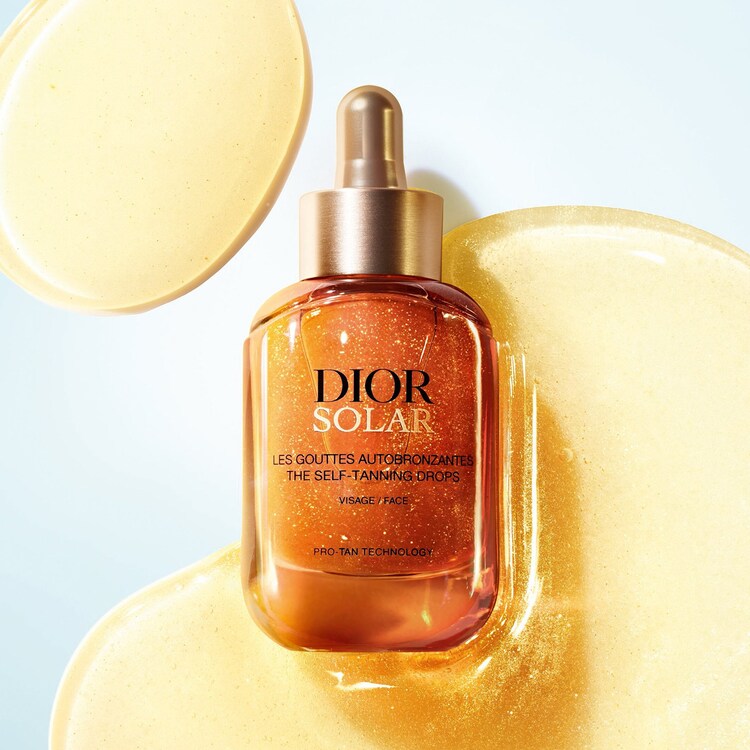 Dior Solar Les Gouttes Autobronzantes Visage - Bronzeado dourado natural 