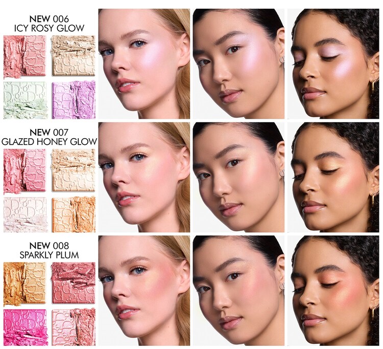 Dior Backstage Glow Maximizer Palette - Palette highlighter & blush multi-usages