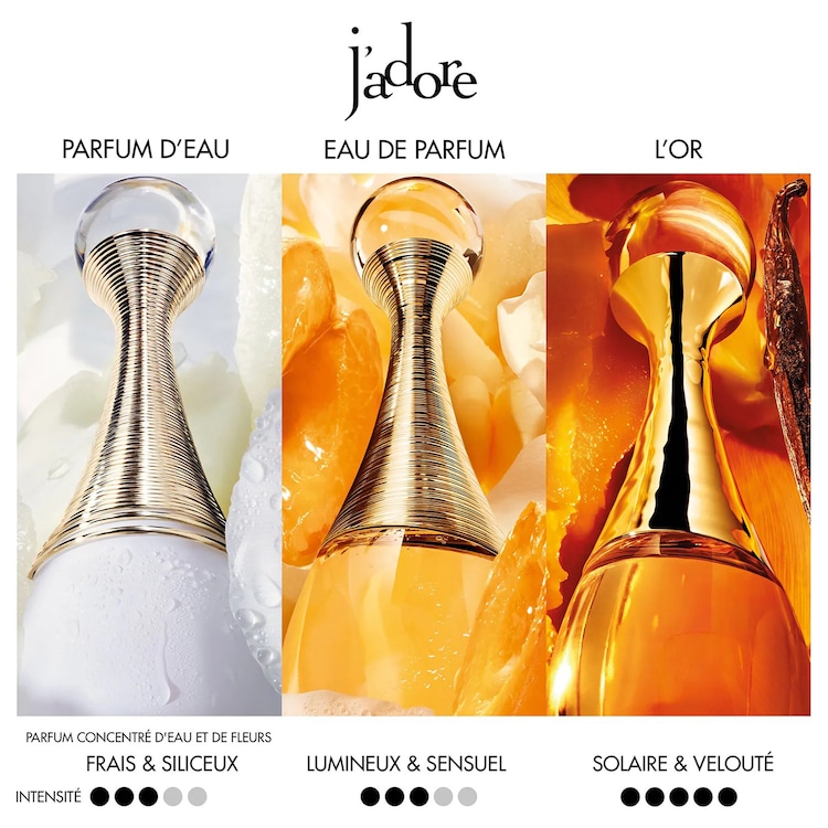 J'adore Parfum d'eau - Eau de Parfum sans alcool - Notes Florales