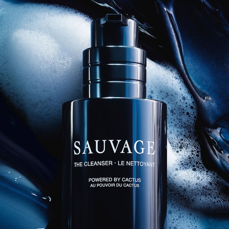 Sauvage The Cleanser - Face Cleanser for Men Black Charcoal and Cactus