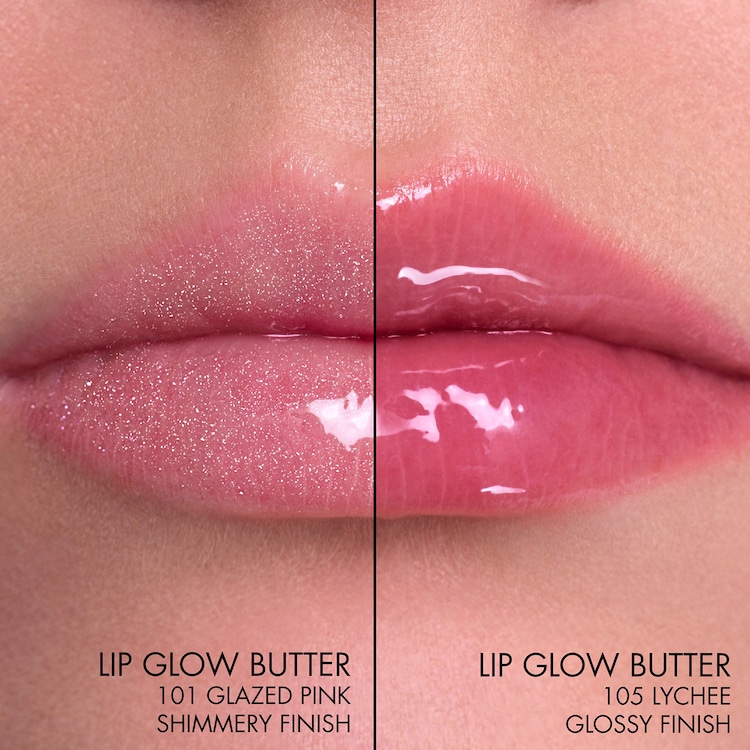 Dior Addict Lip Glow Butter - Soin des lèvres ultra brillant, peptide + céramide