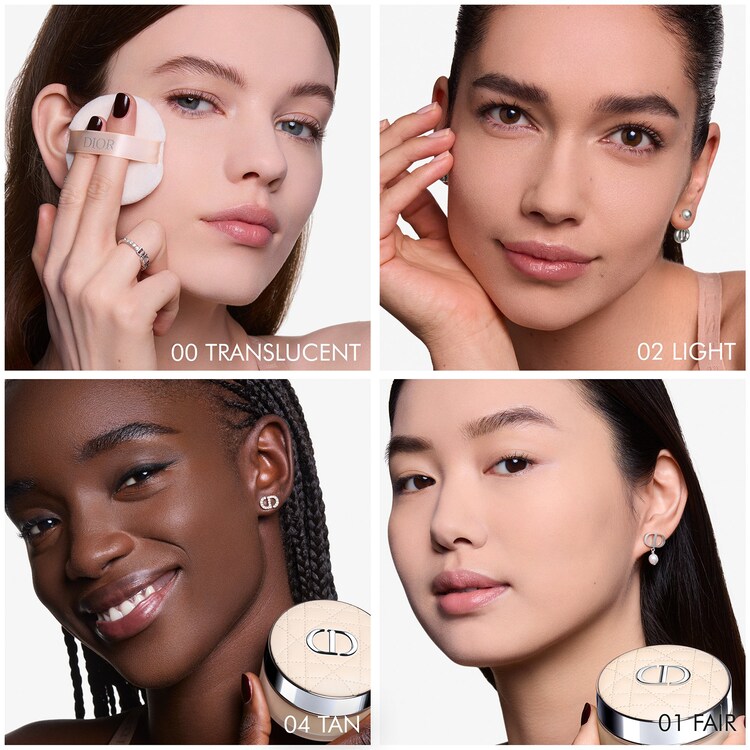 Dior Forever On Set Powder – Sypký fixační pudr, vyhlazující matný efekt