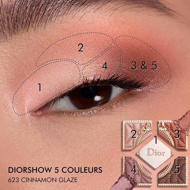 Diorshow 5 Couleurs - Édition limitée, palette yeux 5 fards à paupières