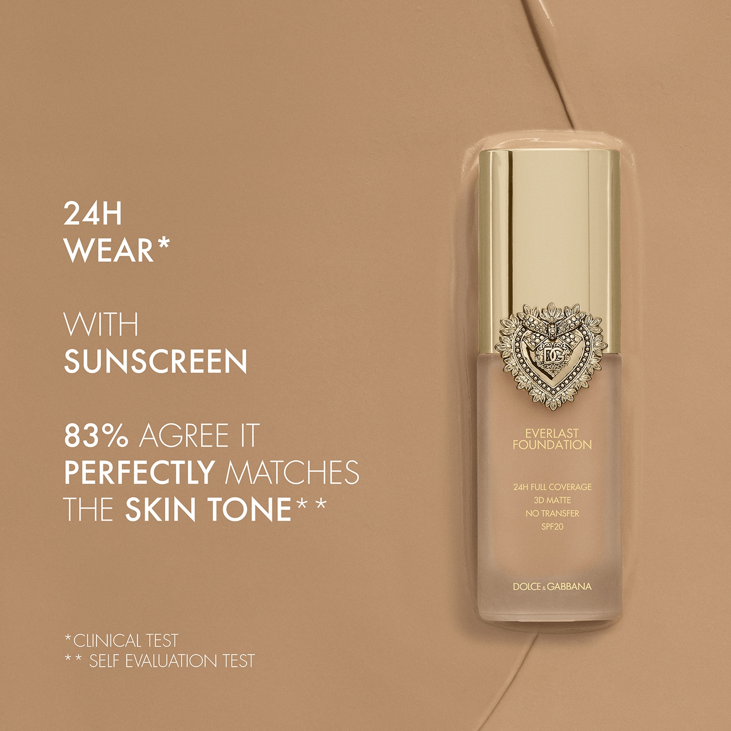 Everlast Foundation 24H Full Coverage 3D Matte No Transfer SPF20 PA+++
