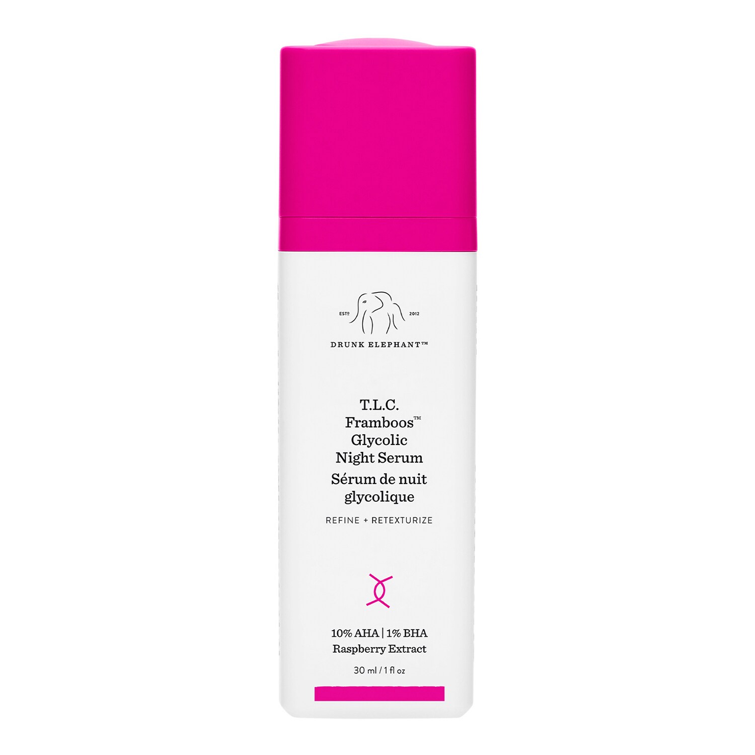 DRUNK ELEPHANT - T.L.C. Framboos™ Glycolic Night Serum - Noční Sérum