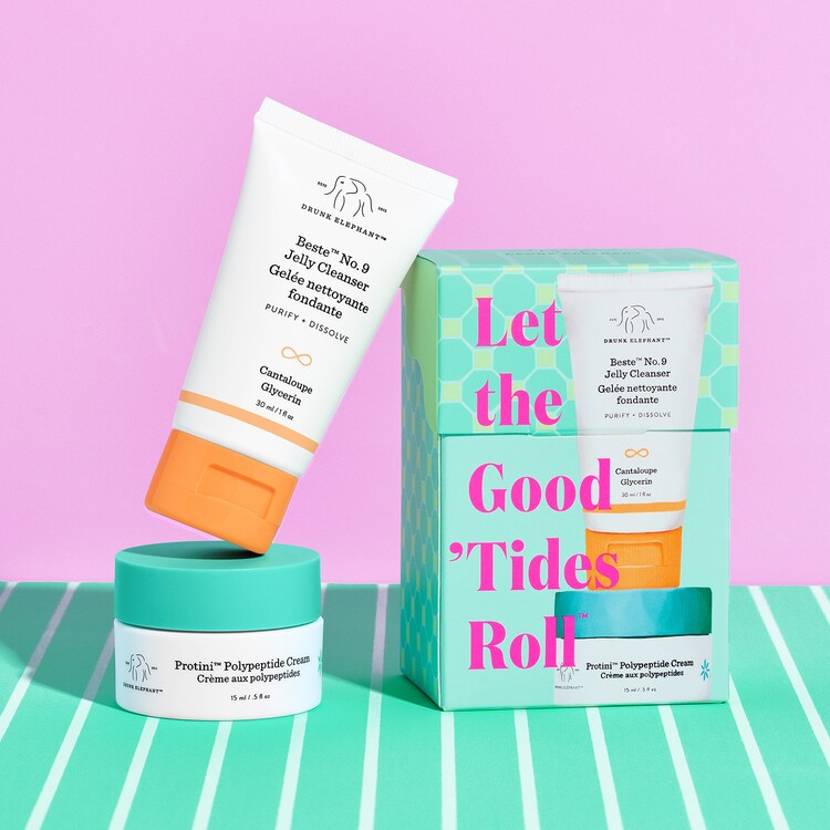 Let the Good 'Tides Roll™ - Produkty do pielęgnacji twarzy w formacie podróżnym