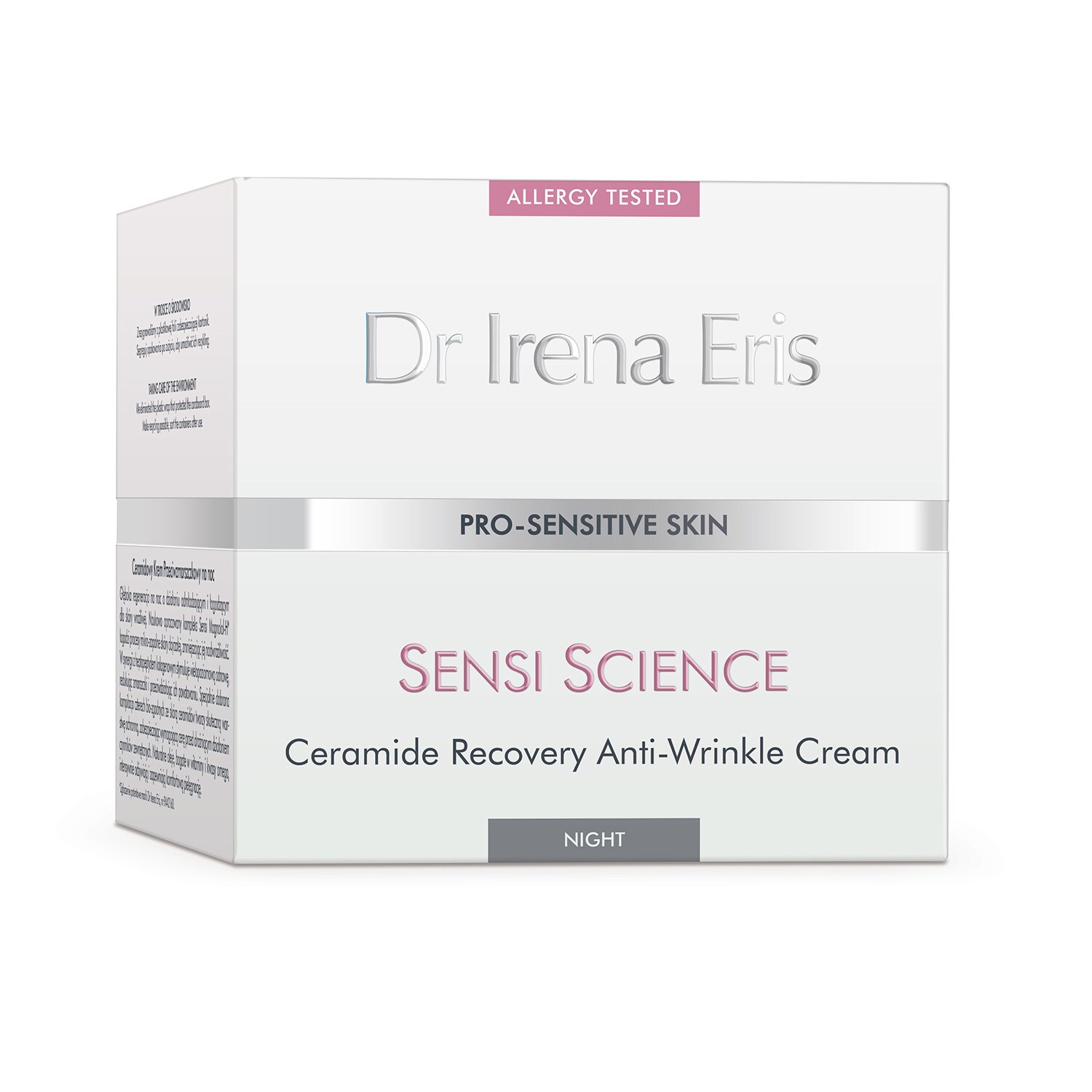 Крем для лица ночной для зрелой и проблемной кожи Dr Irena Eris Sensi Science, 50 мл