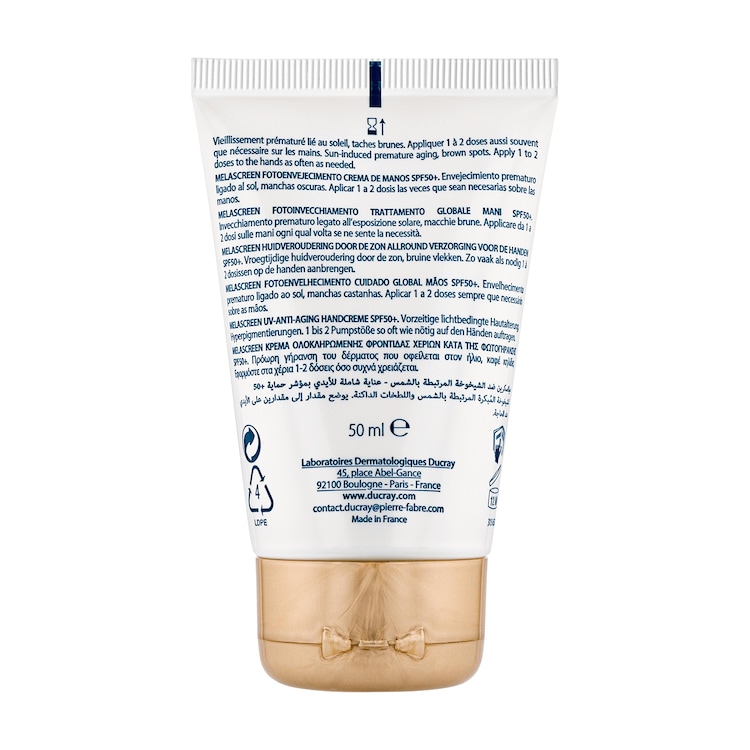 Melascreen - Soin Global Mains SPF50+
