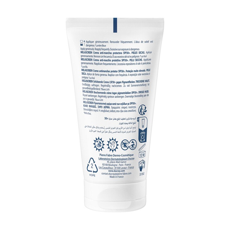 Melascreen - Crème antitaches protectrice SPF50+