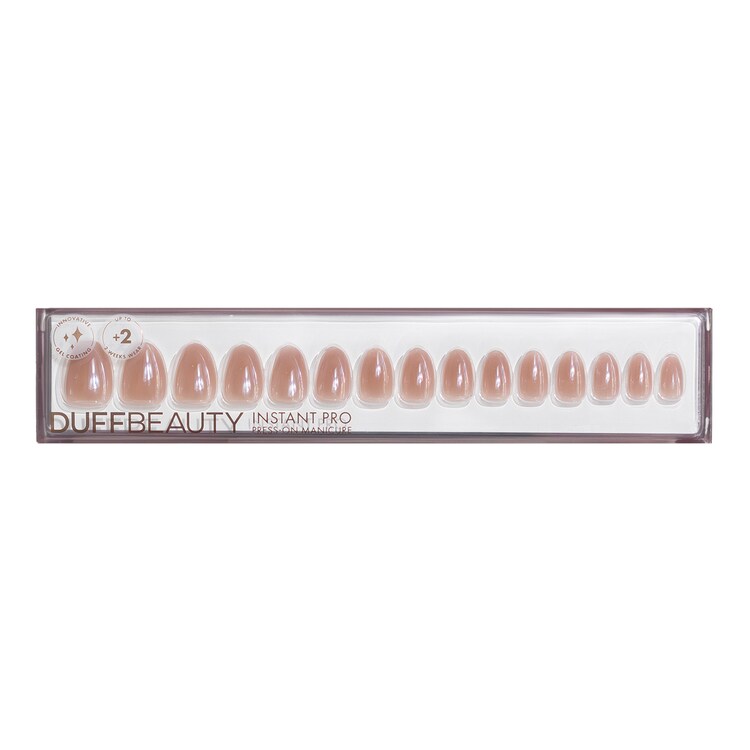 Glazed Latte, Short Almond - Instant Pro Press-on Manicure