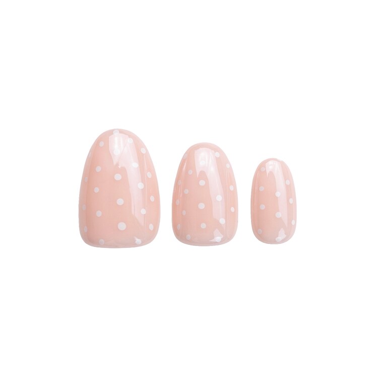 Glazed Polka, Short Almond - Instant Pro Press-on Manicure