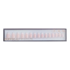 Classic French Medium Almond - Instant Pro Press-on Manicure, DUFFBEAUTY
