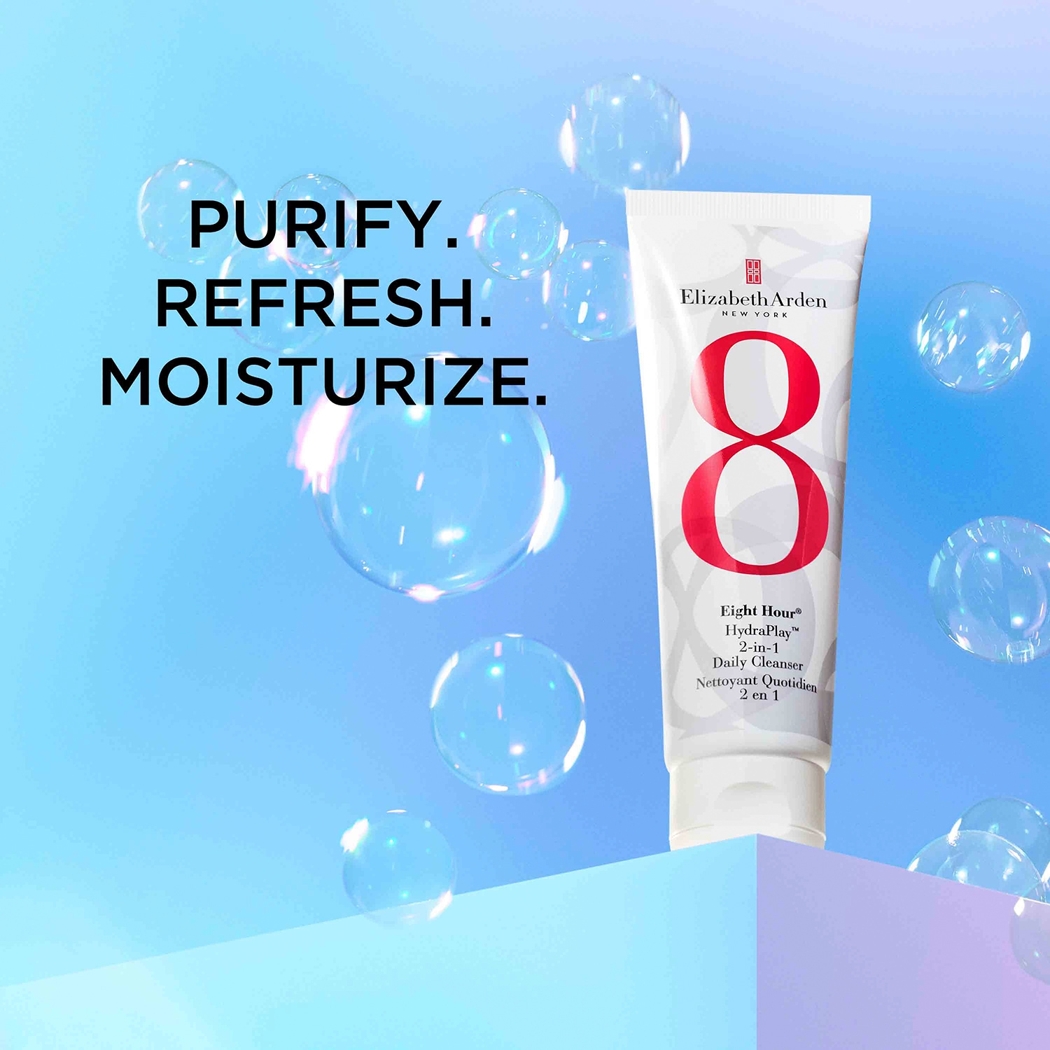 Eight Hour HydraPlay 2-in-1 Daily Cleanser
